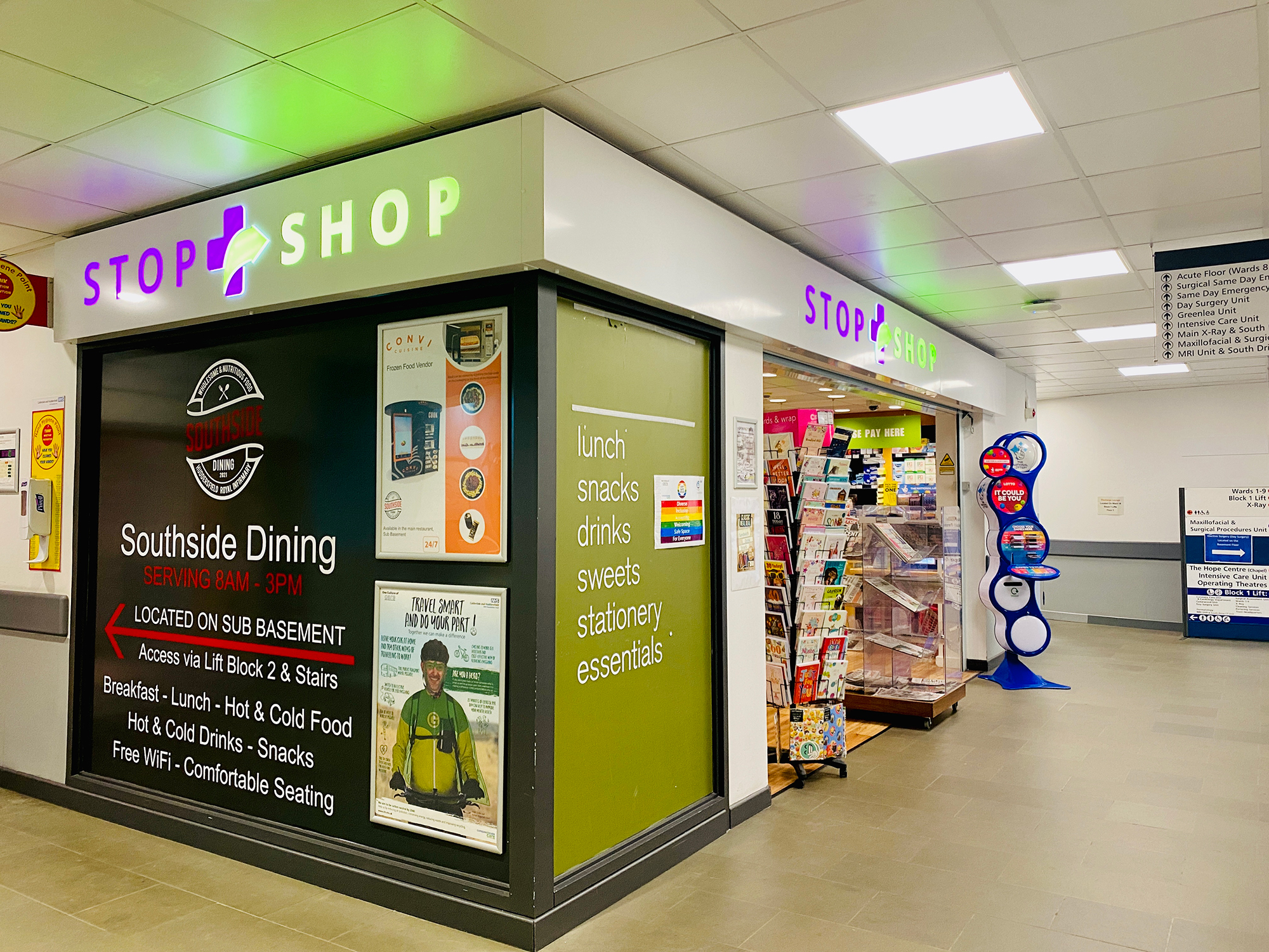 Stop and Shop Store from the side